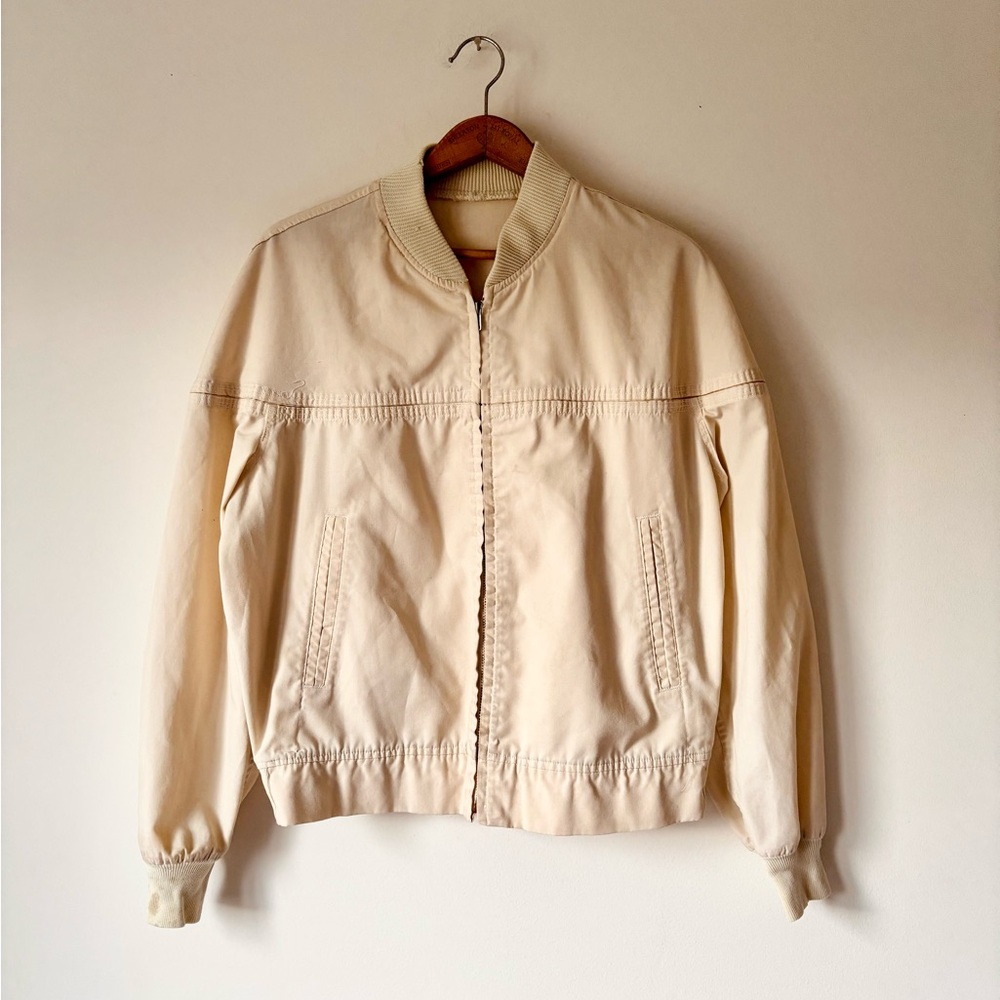 Vintage White Lightweight Jacket